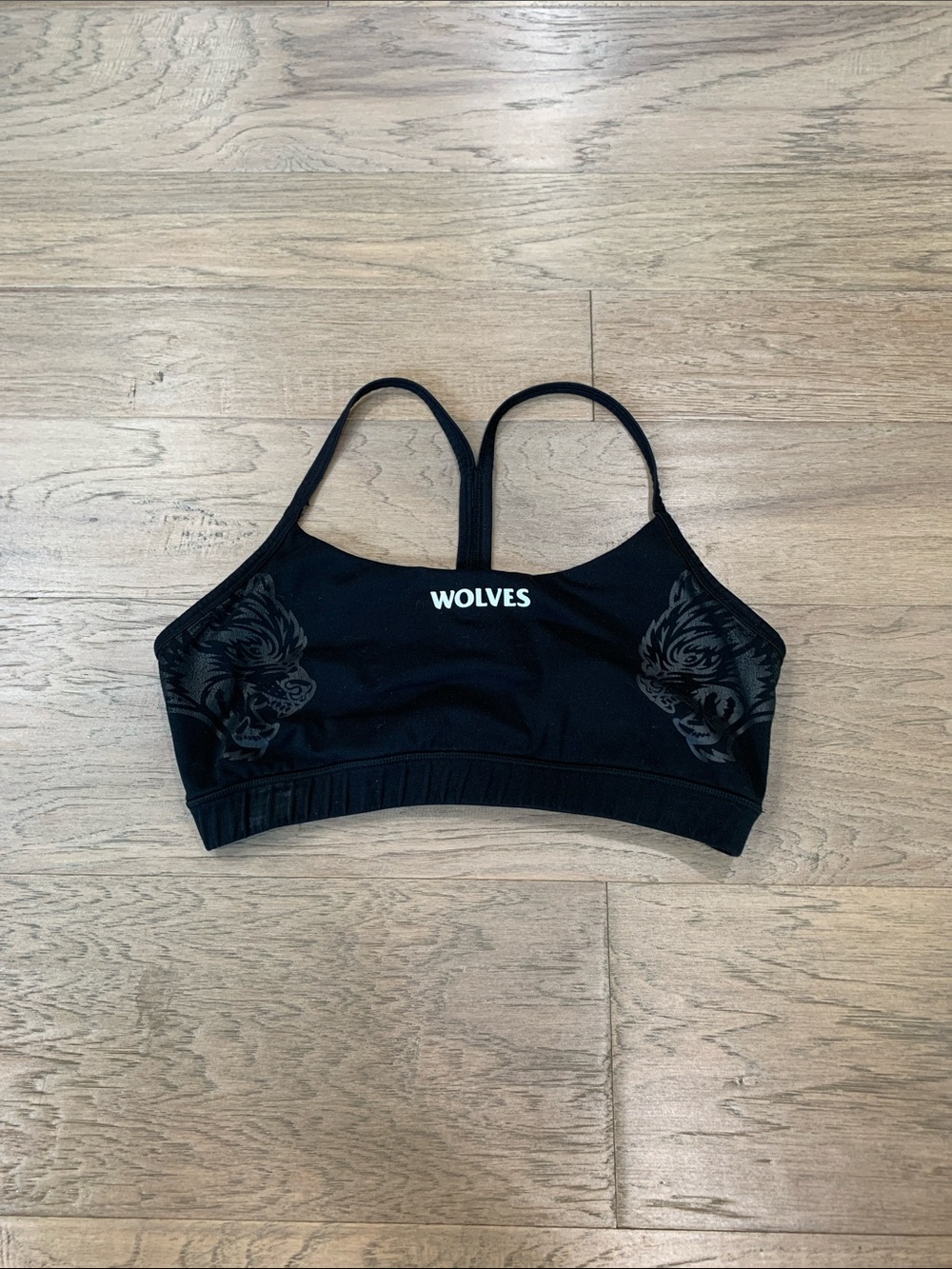 Darc Sport ‘WOLVES' Sports Bralette Size Medium